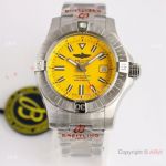 (GF) Swiss Breitling Avenger Automatic 45 Seawolf Yellow Watch Asia 2824 Movement
